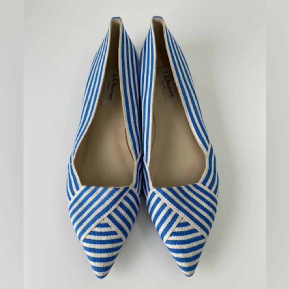 L.K.Bennett Dale flats size 37.5 US 7